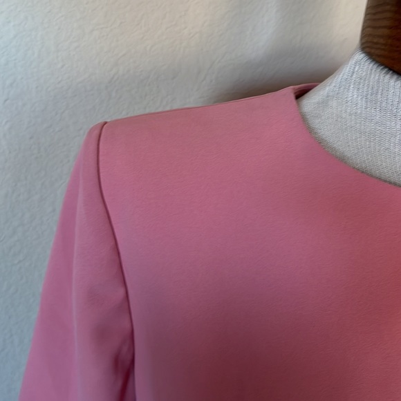 NWT Alice and Olivia Calista Rose Dress Double Layer 8 - Picture 7 of 10